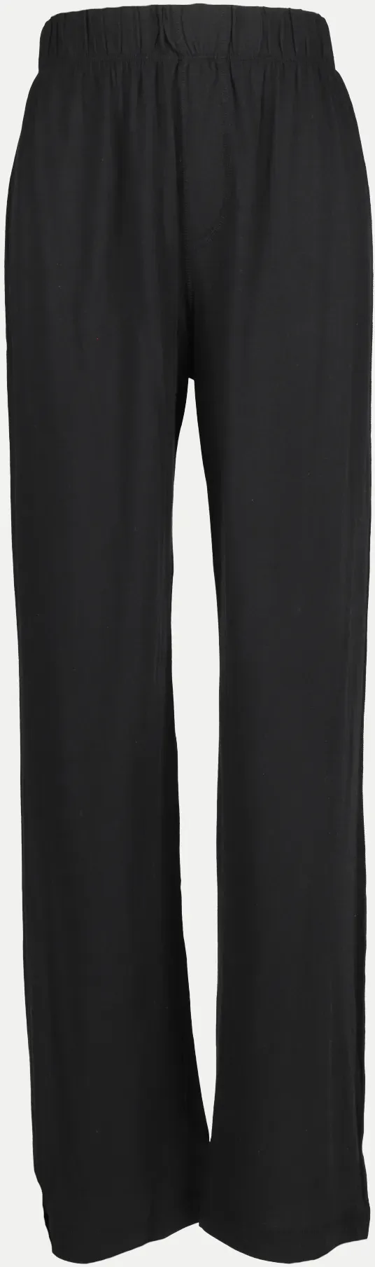 Wide-Leg Lounge-Hose Schwarz S