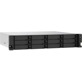 QNAP TS-1273AU-RP Leergehäuse 12-Bay Schwarz/Grau