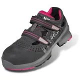 Uvex Sandale grau/pink uvex 1 ladies, S1 37
