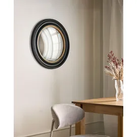 Beliani Wandspiegel Malo 66 cm 66 cm Schwarz