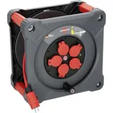 Brennenstuhl 9201500210 Kabeltrommel 50 m Rot Schutzkontakt-Stecker