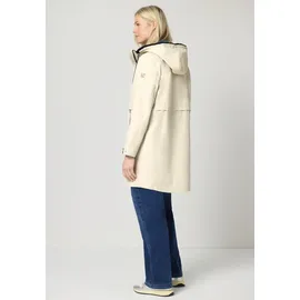 STREET ONE Parka mit Kapuze und 2-Wege-Zipper - beige
