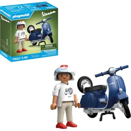 Playmobil PLAYMOBIL® 71622 1969 Vespa 150 Sprint Veloce, Blau