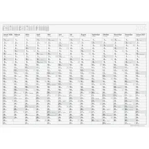 Rido Wandkalender Young Design 86 × 61 cm 2026