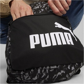 Puma Phase AOP Backpack schwarz