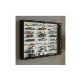 VCM my home Mandosa XXL Hängevitrine schwarz 8 Fachböden