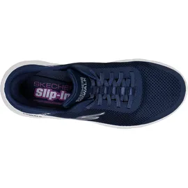 SKECHERS Go Walk Flex Navy Textile / White Trim 39