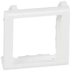 Legrand 080291 Tragringe für Sonderanwendungen, 1-Modulig, Farbe: weiß