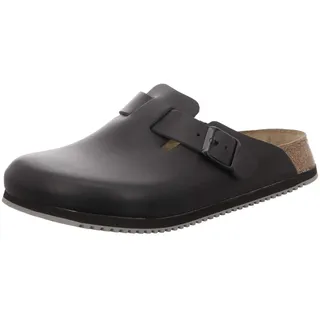 Birkenstock Boston Super Grip Naturleder schwarz 40