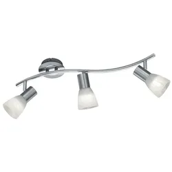 Attraktiver 18W LED Spot Strahler Chalet Nickel matt Licht Lampe TRIO 871010307