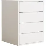VCM Nachtschrank Malira M 46 x 42 x 61 cm Weiß