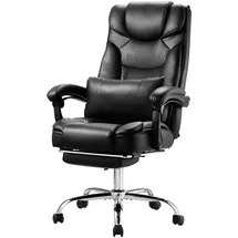 Vevor Chefsessel Drehstuhl Schwarz