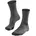 Trekkingsocken 1-Paar Schwarz 46-48