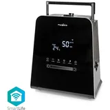 Nedis SmartLife Luftbefeuchter 30 W Mit kühlem und warmem Nebel 5.5 l Hygrometer Timer F, Luftbefeuchter, Schwarz