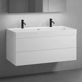 Neoro N50 Unterschrank 2 Auszügen 120 x 47 x 51,3 cm weiß matt