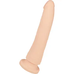 Naturdildo mit Saugfuß, Größe S, 17 cm, natur-hell