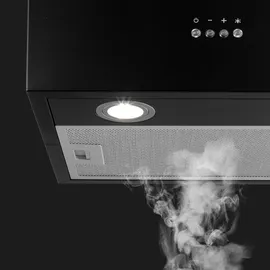 Klarstein Structura Inselhaube 41 cm schwarz