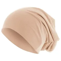 Mütze Jersey Pastel Beanies cappuccino