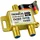 TronicXL Antennenverteiler gold Highend SAT DVBT2 DVBC Verteiler Weiche Splitter F-Buchse zb für Kabelfernsehen Unitymedia
