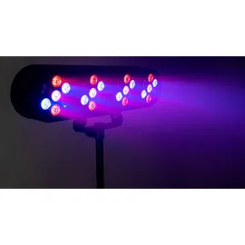 Party Light & Sound FUNLED Lichtshow mit 4 Effekten auf Teleskopstativ