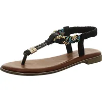 Laufsteg München Zehenstegsandalen in schwarz, | Gr.: 37