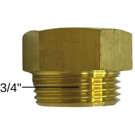 feueranker Muffennippel AG/IG 3/4 Zoll Flachdichtend