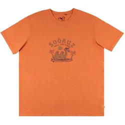 Soöruz T-shirt SS Bio SHADO T-Shirt SS 24, Farbe: Orange, Größe: M