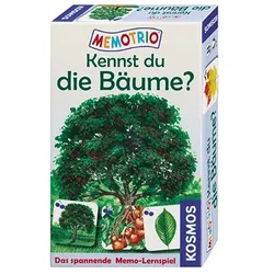 Kosmos 699222 - Memotrio: Kennst Du die Bäume? (Neu differenzbesteuert)