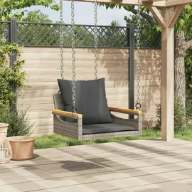 furnicato Gartenbank 63 x 62 x 40 cm Grau