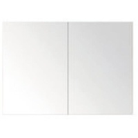 Spiegelschrank Sanox Porto 90 x 13 x 65 cm eisgrün 2-türig