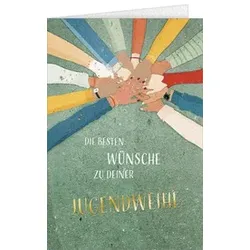 Jugendweihekarte 17-1142 Bild