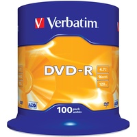 Verbatim DVD-R 4,7 GB 16x 100 St.