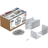 BGS Winkelverbinder rostfrei 40 x 40 x 40 mm Spar-Pack 25 Stück