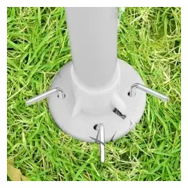 CASARIA Partezelt Rimini 3 x 6 m inkl. 6 Seitenteile Grün