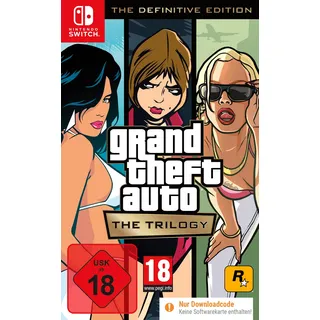 Rockstar Games Grand Theft Auto: The Trilogy – The Definitive Edition (Code in the Box) [Nintendo Switch]