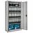 Tectake tectake® Aktenschrank, aus pulverbeschichtetem Stahl, 4 höhenverstellbare Einlegeböden, 180 x 80 x 40 cm