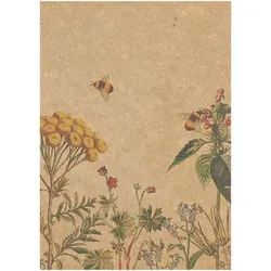 Home Fashion®, Grußkarte "Wild Flowers", Grußkarte mit Umschlag zum Beschreiben, 1 Stück pro Pack