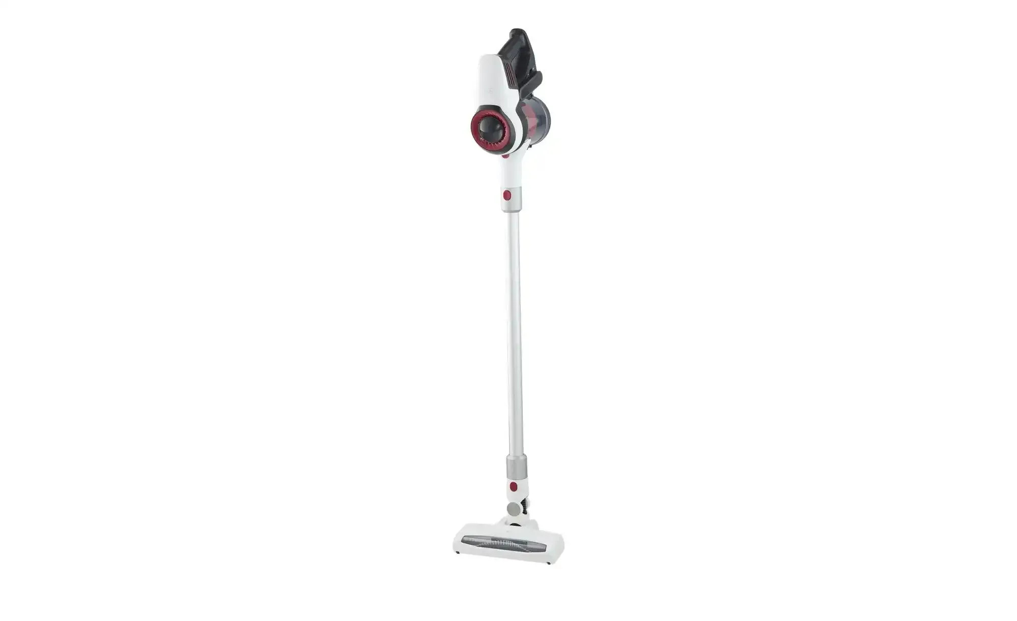 KHG Akku-Stielsauger  ASS-2164 , weiß , Kunststoff,Metall,Aluminium , Maße (cm): B: 17 H: 25 T: 110.0