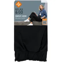NUR DIE Sweat Hose Relax & Go Schwarz 44