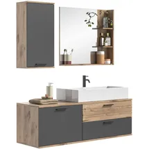 xonox.home Mason 4-tlg. Nox Oak / Basalt grau