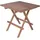 Garden Pleasure Gartentisch SIMUK 50 x 50 x 50 cm Beige/Braun
