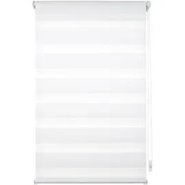LIEDECO Doppelrollo Klemmfix-Duo-Rollo 45 x 160 cm weiß