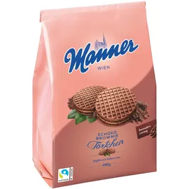 Waffeln Manner Schoko Brownie Törtchen 400G