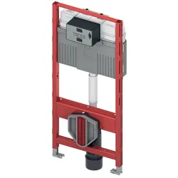 Tece profil WC-Modul mit Uni-Spülkasten Hygienespülung, Warm/Kalt, Bauhöhe 1120mm 9300102