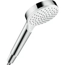 Hansgrohe Crometta Handbrause 1jet Green 6 l/min, weiß/chrom