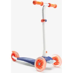 Scooter Tretroller Kinder 3 Rollen B1 500 blau/orange EINHEITSGRÖSSE