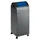 Proregal Wertstoffsammler 60 l Grau-Blau