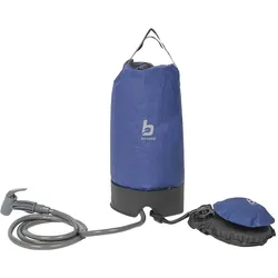 Bo-Camp Campingdusche mit Pumpe Kompakt 11 Liter Solar BLAU No Size