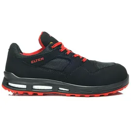 ELTEN LAKERS XXT Low ESD S1P, Schwarz/Rot, 37