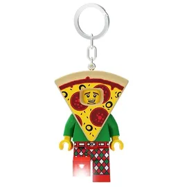 Joy Toy LEGO Pizza Schlüsselanhänger mit Taschenlampe